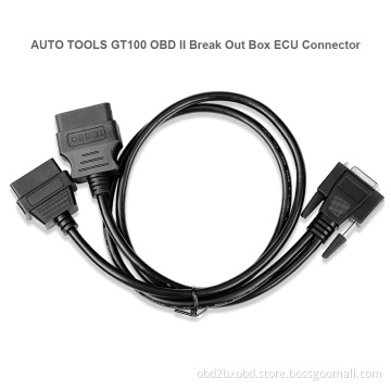 GODIAG GT100 OBD II Extend Cable Break Out Box ECU Connector